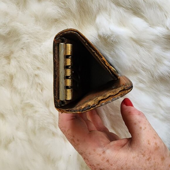 1990s Louis Vuitton 4 Ring Key Case Key Holder Monogram 4" x 2" RA1910 France - Picture 7 of 10